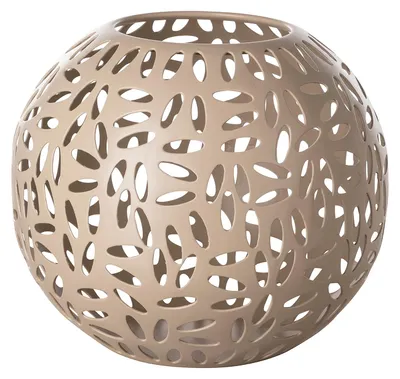 Produktbild von Fink Windlicht Daria Taupe (17cm)