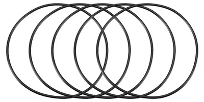 O-Ring-Set 110x2,65 mm, schwarz, 5 Stück, Gummi