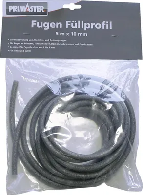 Produktbild von Primaster PE-Fugenfüllprofil 10 mm x 5 m