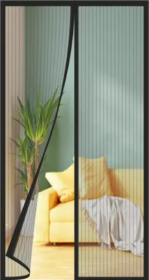 Obrázek produktu pro Magnetická síť proti hmyzu 140 x 220 cm na balkon a terasu