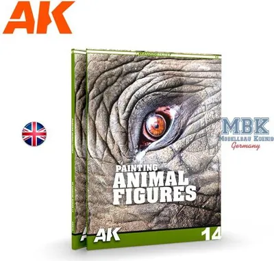 Produktbild von AK interactive S.L. AK-518 AK Learning Series 14 "Painting Animal Figure"