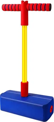 Produktbild von Schaum Pogo Jumper, Bungee Jumper - weicher Pogo Stick Bouncer für Kinder (Blau)