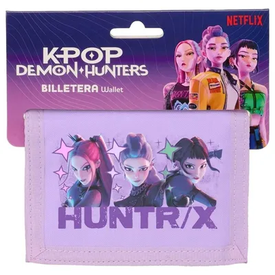 Produktbild von Safta K-pop Demon Hunters Battle Brieftasche Lila  Kinder Lila One Size