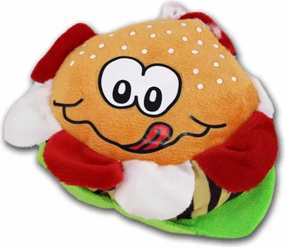 Produktbild von Hamburger Stofftier mit Schlaufe - ca. 10 cm