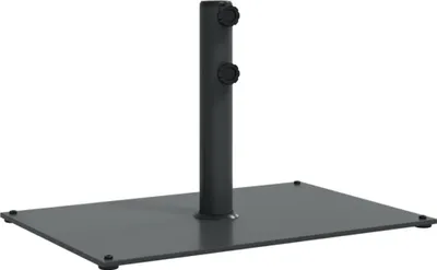 Produktbild von vidaXL Sonnenschirmständer Ø32/38/48 mm Mast 15 kg Rechteckig