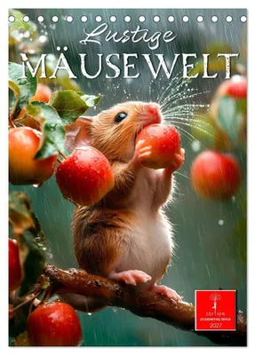 Produktbild von Lustige Mäusewelt (Tischkalender 2027 DIN A5 hoch), CALVENDO Monatskalender