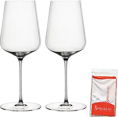 Produktbild von Spiegelau Definition Universalglas Set/2 inkl. Poliertuch, Farbe:Transparent