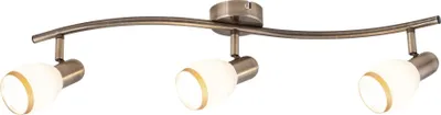 Obrázek produktu pro Osvětlovací lišta hnědá / bílá E14 3x40W Elite 5972 Rabalux