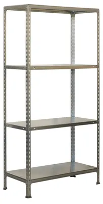Image de Etagère Légère Sans Vis Ecoclick Mini 4/300 1600 Galva Galvanisé 1600x800x300 - Simonrack