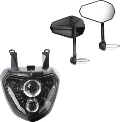 Zdjęcie produktu dla Reflektor LED pasujący do Yamaha MT-07 14-17 z ECE QL9 + motocykl