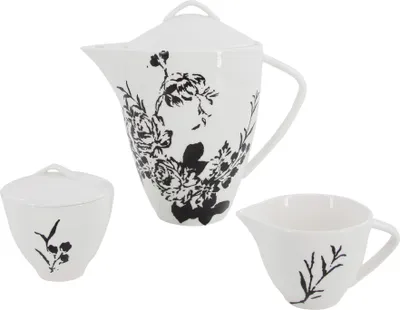 Immagine prodotto di set 5 pezzi Natty (caraffa da 1600 ml, lattiera da 150 ml, zuccheriera da 150 ml)