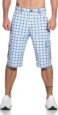 Produktbild von Herren 3/4  Kurze Hose Bermuda Shorts Karo Sommer /  Muster 5-31