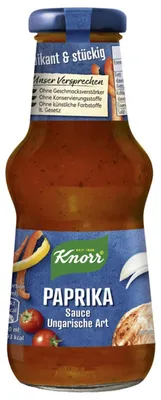 Zdjęcie produktu dla Knorr Parika sos węgierski pikantny owocowy 250ml