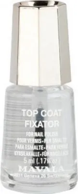 Zdjęcie produktu dla Mavala Mini Color, Przezroczysty, Top Fixator, Ochrona, Przezroczysty, Szczotka, Butelka