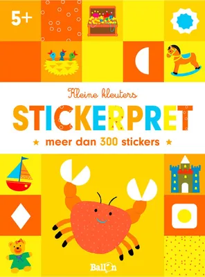 Immagine prodotto di Divertente adesivo a forma di granchio per bambini dai 5 anni in su