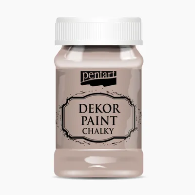 Immagine prodotto di PENTART Colore decorativo Chalky, 100 ml, marrone vintage