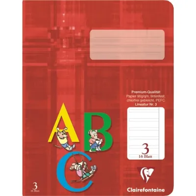 Produktbild von Schulheft A5 Lineatur 3 16 Blatt