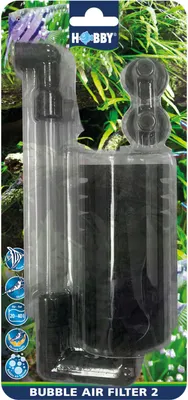 Produktbild von Hobby Bubble Air Filter 2 - Luftbetriebener Innenfilter für Aquarien 20-40 Liter