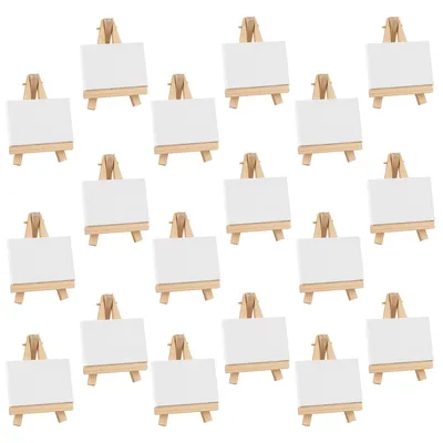 Obrázok produktu pre Cretacolor napínacie rámy – sada plátien 6 x 9 cm – 18 ks – prémiové maliarske plátno na drevenom ráme s hrúbkou 1,5 cm – bavlnené plátno pre akryl, olej a zmiešané techniky