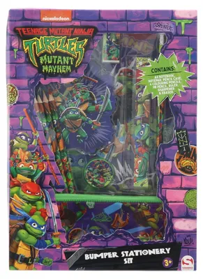 Obrázok produktu pre Písacia súprava Teenage Mutant Ninja Turtles - ideálny darček pre deti