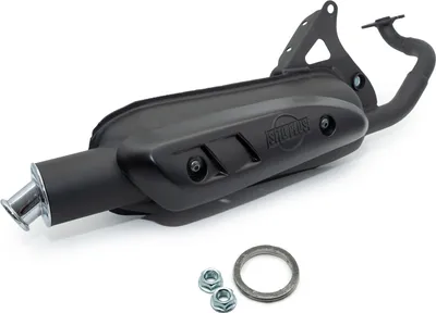 Immagine prodotto di LeoVince sistema di scarico completo SITO PLUS con omologazione, acciaio compatibile con Malaguti F12 Phantom AC / LC