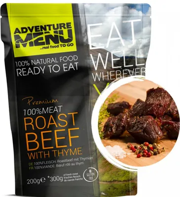 Produktbild von Adventure Menu Roastbeef mit Thymian - 100 % Fleisch, 200g