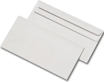 Produktbild von MAILmedia Briefumschläge DIN lang ohne Fenster weiß selbstklebend 1.000 St.