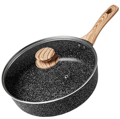 Produktbild von Michelangelo tiefe Bratpfanne, 24 cm, Antihaftbeschichtung