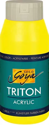 Produktbild von KREUL SOLO GOYA Triton Acrylfarbe neongelb 750,0 ml
