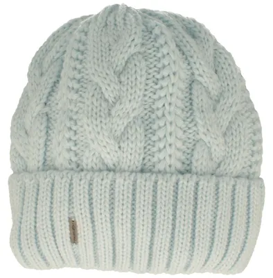 Productafbeelding van McBurn muts met kabelpatroon en brede boord, blauw, maat: one size