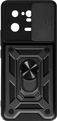Immagine prodotto di Xiaomi 13 Pro Custodia protettiva ibrida con supporto ad anello - Nero