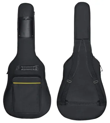 Produktbild von Gitarrentasche Gitarrenkoffer Gigbag - Wasserdicht - Oxford-Gewebe - Schwarz - Für 40/41 Zoll Gitarren