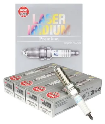 Produktbild von 4x Zündkerze LKAR9BI-10 NGK SAE M4 IRIDIUM, 95371