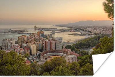 Produktbild von MuchoWow® Poster Malaga - Spanien - Bäume 30x20 cm - Plakate - Print