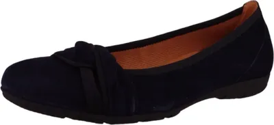 Immagine prodotto di Gabor ballerina 165.16, pelle scamosciata, blu, donna