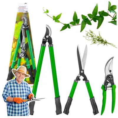 Produktbild von Gartenheckenscheren-Set mit Koffer 3-tlg.