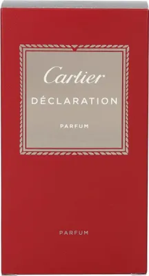 Obrázek produktu pro Cartier Déclaration, Pánské, 50 ml, Nedoplnitelná lahvička, Sprej, ALCOHOL, PARFUM (FRAGRANCE), AQUA (WATER), LIMONENE, ETHYLHEXYL METHOXYCINNAMATE, CITRONELLOL,..., 1 kusů