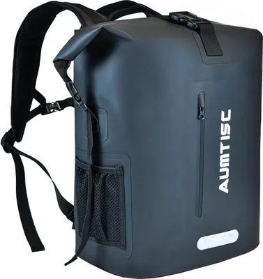 Produktbild von Wasserdichter Rucksack - 30-35 Liter - Schwarz - Outdoor