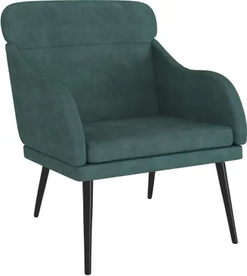 Produktbild von Sessel Dunkelgrün 63x76x80 cm Samt