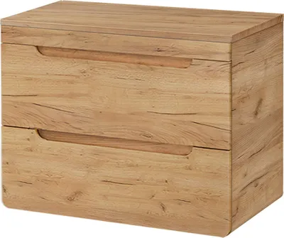 Produktbild von Waschtischunterschrank 81 cm LUTON-56-CRAFT Wotan Eiche Nb. B/H/T ca. 81/61,5/46 cm