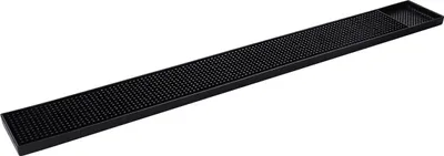Produktbild von Barmatte, aus schwarzem lebensmittelgeeignetem Gummi, Variante auswählbar : 77 cm Variante: 77 cm