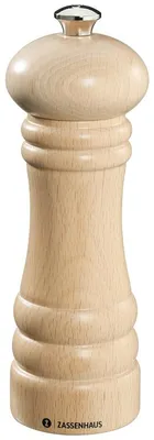 Image de Moulin à sel Zassenhaus BERLIN, 18 cm, finition naturelle, référence 20038, numéro d'article 4006528020038