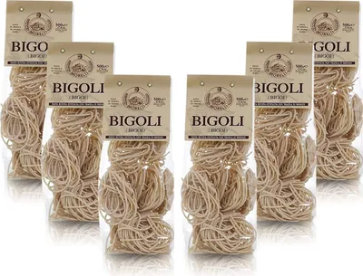 Immagine prodotto di Antico Pastificio Morelli - Typisch italienische Pasta - Bigoli - 6 x 500 g