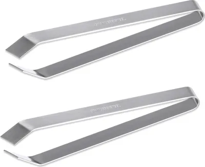 Produktbild von Fischgrätenpinzetten - Edelstahl - Set von 2