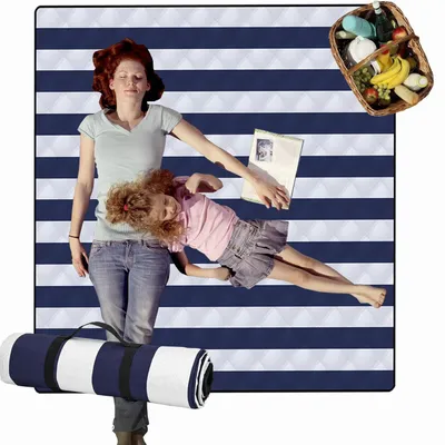 Obrázok produktu pre Solidchoice – Nepremokavá pikniková deka, 200 x 200 cm