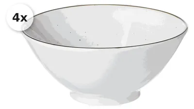 Immagine prodotto di Zuppiera rotonda 17,5 cm set da 4 Cosmo grigio