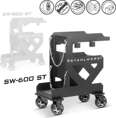 Produktbild von STAHLWERK Schweißwagen 1,5 mm Wandstärke Transportwagen Plasmaschneider