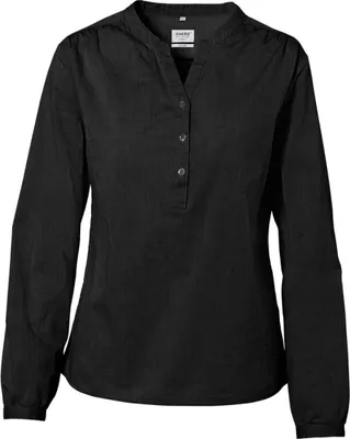 Produktbild von HAKRO Hakro Damen Tunika Bluse Stretch RF #113 Gr. L schwarz
