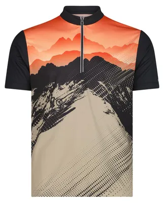 Immagine prodotto di Maglietta da ciclismo da uomo CMP con tecnologia Dry Function, arancione, taglia 50