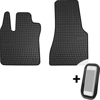 Produktbild von Gummimatten Auto Fußmatten Automatten Passgenau 2-teilig Set - passend für Smart Fortwo 2015-2018